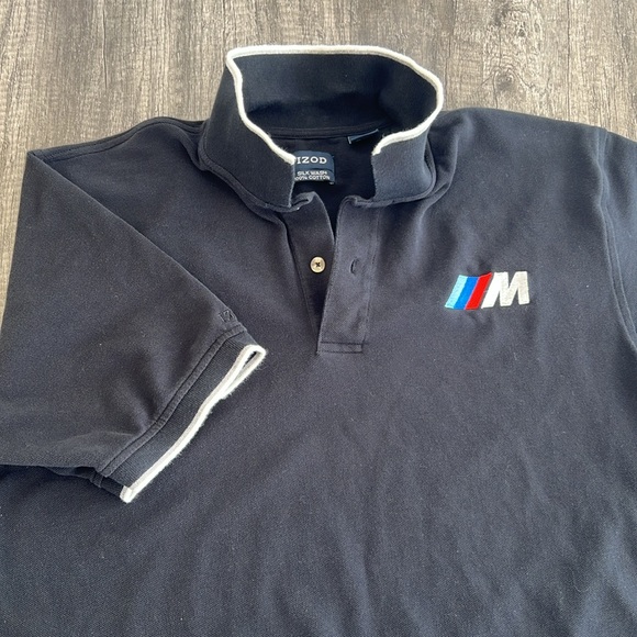IZOD polo with M Logo 100% cotton - Picture 2 of 2